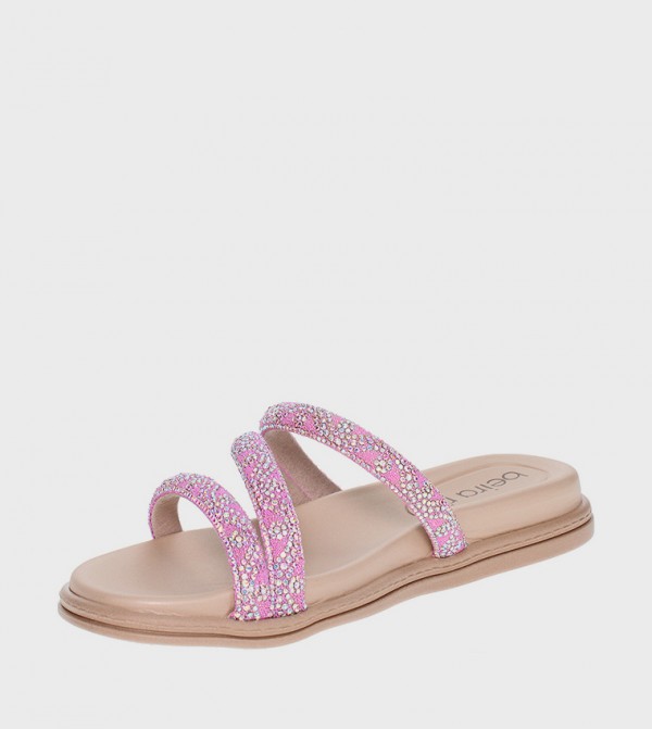 Beira Rio Beira Rio - Pink Flat Sandals