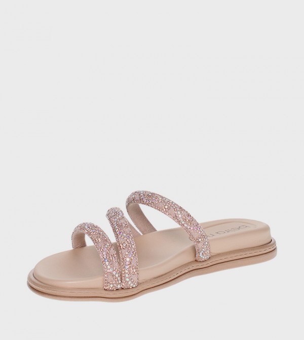 Beira Rio Beira Rio - Beige Flat Sandals