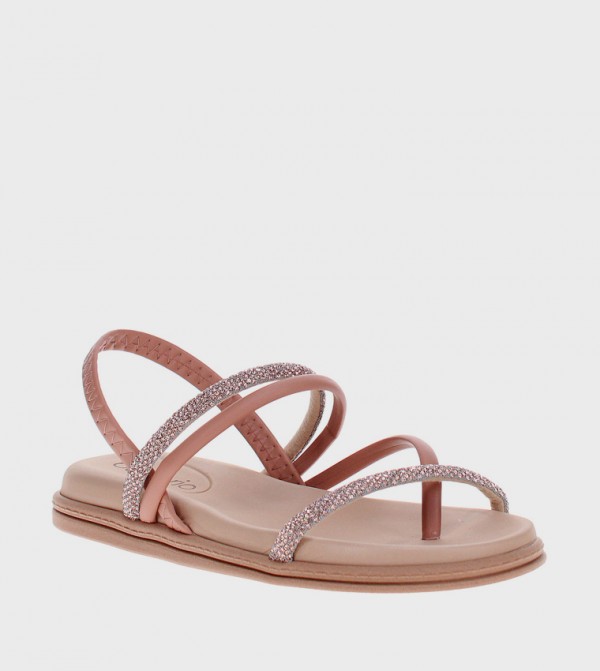 Beira Rio Beira Rio - Beige Flat Sandals