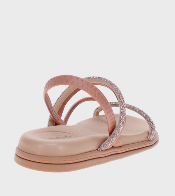 Beira Rio Beira Rio - Beige Flat Sandals