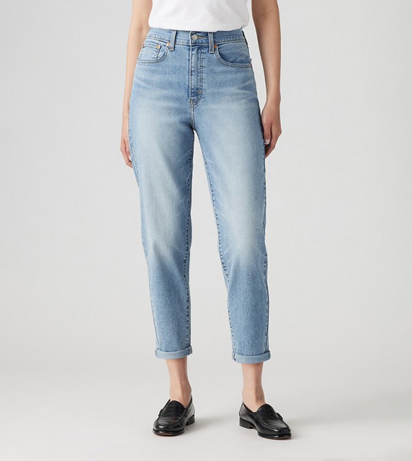 ليفايز ليفايز - أزرق Boyfriend jeans