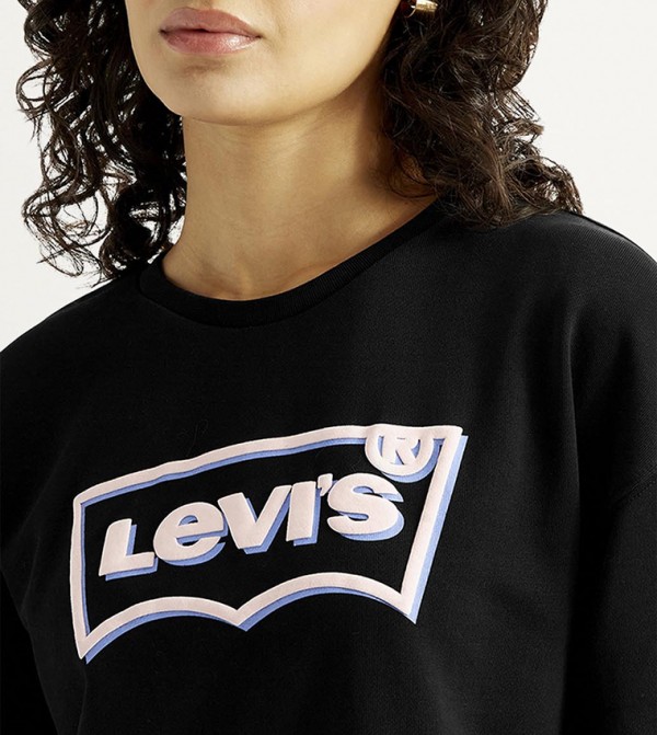 Levi's Hoodies & Sweatshirts - Black Sweatshirts
