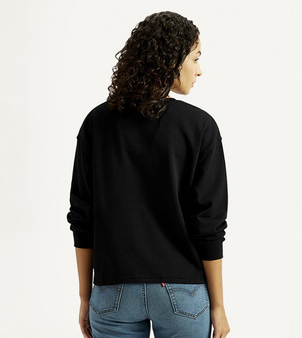 Levi's Hoodies & Sweatshirts - Black Sweatshirts