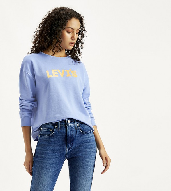 ليفايز ملابس - أزرق بلوزات