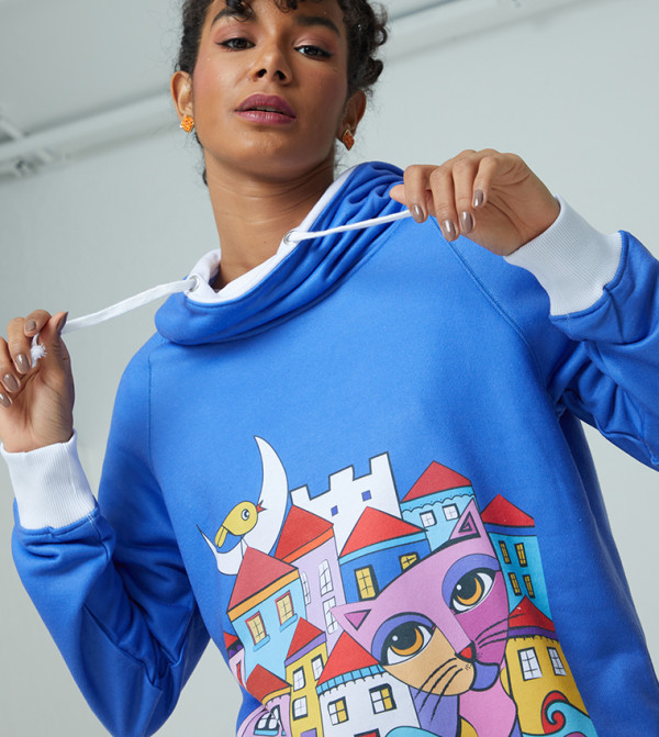 Biggdesign Biggdesign - Blue Hoodies