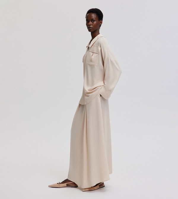 Touché Privé Touché Privé - Beige Co-Ord Set