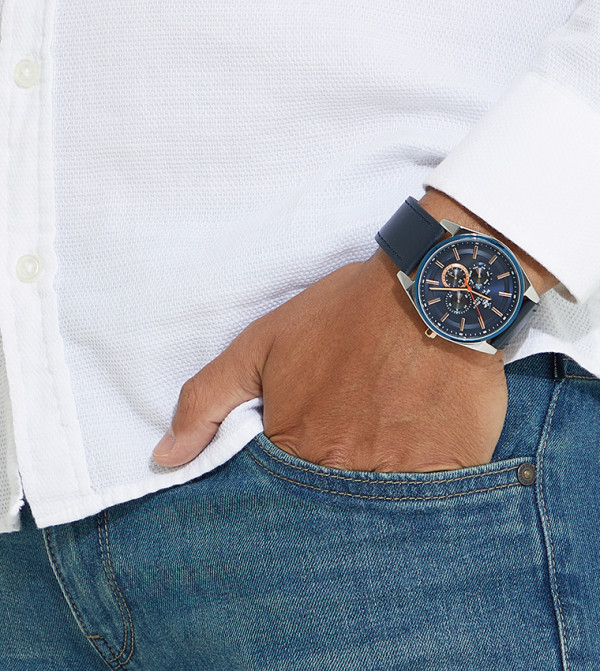 بيفرلي هيلز بولو كلوب  ساعات - أزرق ساعات الموضة