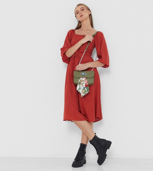 Trendyol evening wear - Brown Casual Dresses