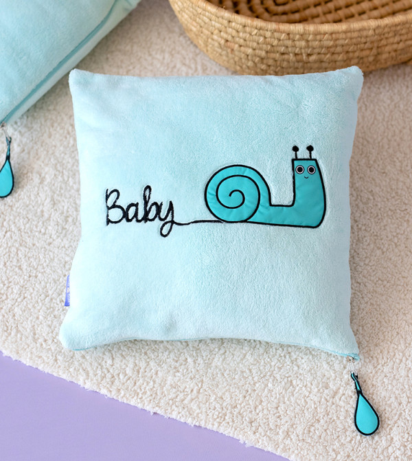Milk & Moo  - Blue Baby Bedding Sets & Pillows