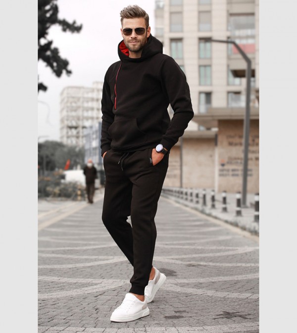 Madmext Madmext - Black Track Suits