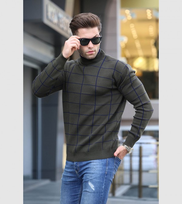 مادميكست  - كاكي Sweater
