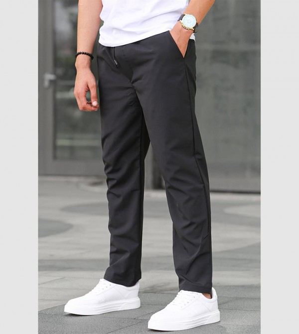 Madmext Madmext - Black Casual Pants