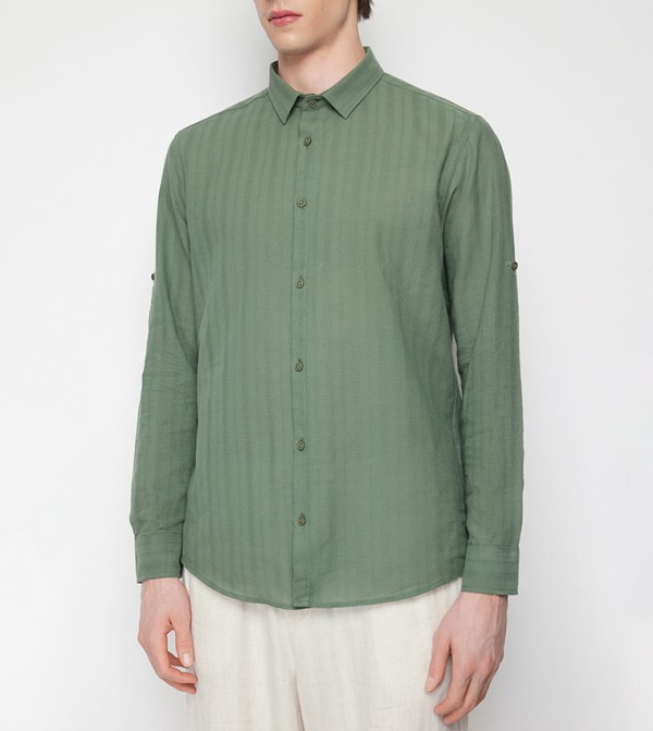 Trendyol Collection Jacket - Baige - Regular fit - Picks for Less UAE
