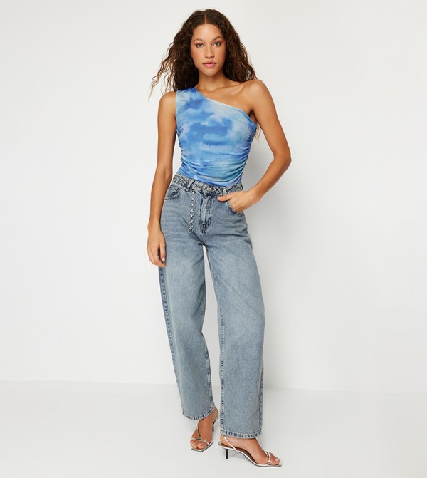 Trendyol  Clothing - Navy Tops & Blouses