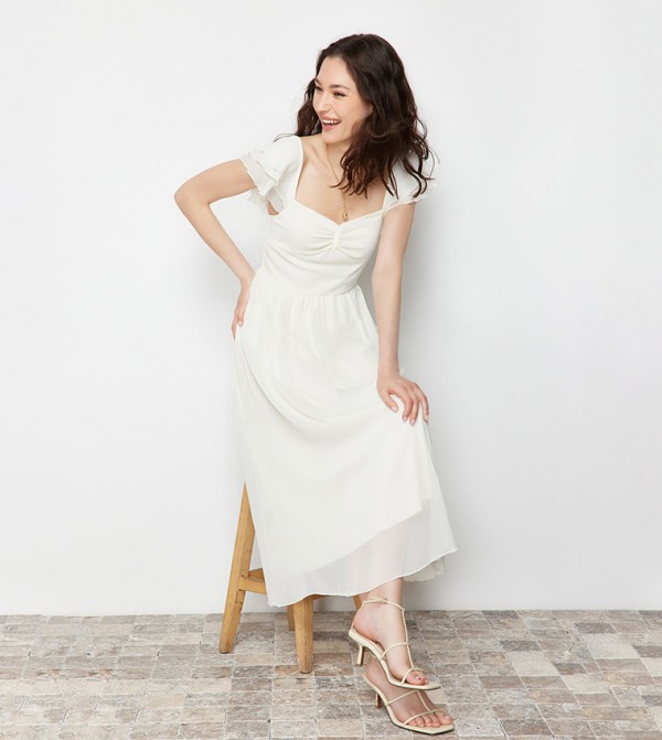 Trendyol  Dresses - White Midi Dresses