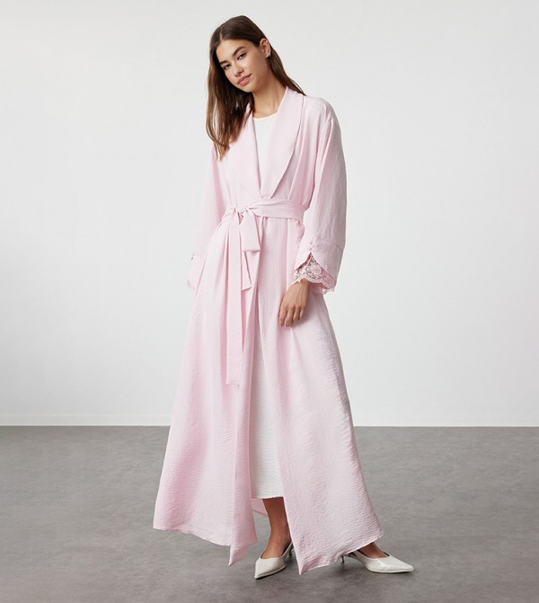Trendyol - Outlet  Abayas - Pink Abayas