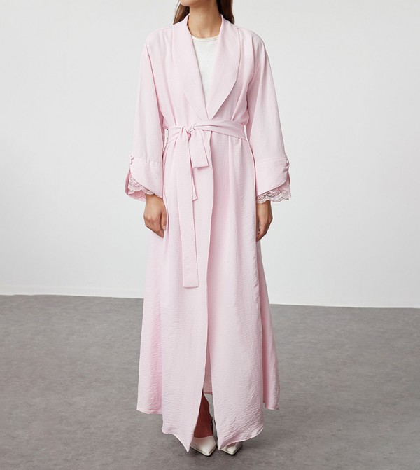 Trendyol - Outlet  Abayas - Pink Abayas