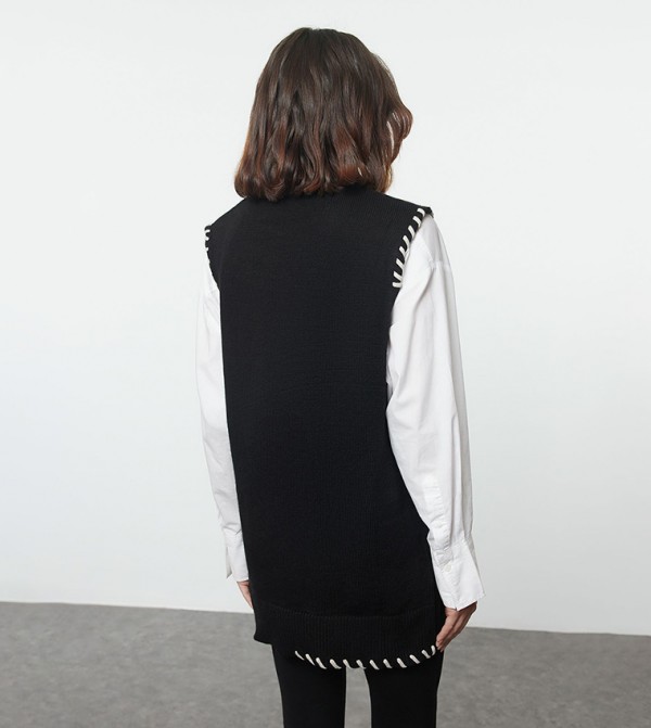 Trendyol - Outlet  - Black Sweaters