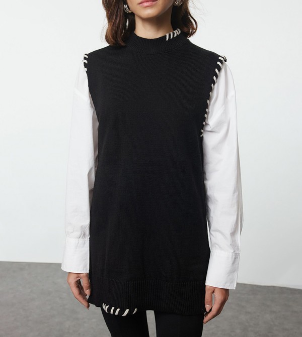 Trendyol - Outlet  - Black Sweaters
