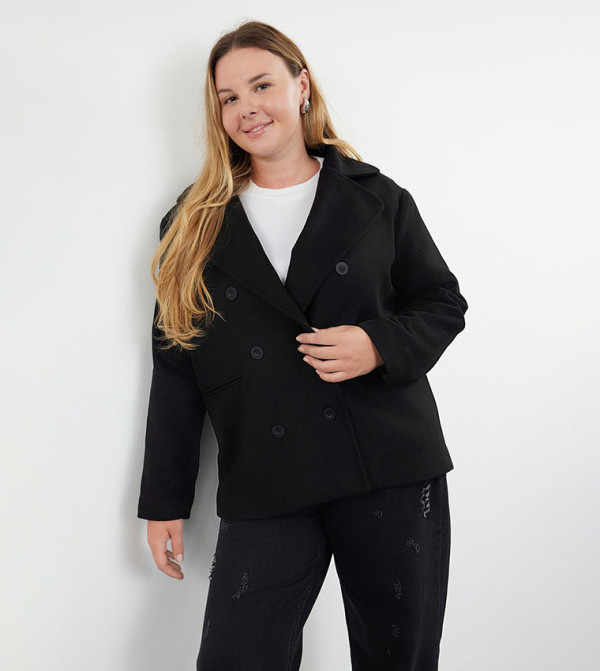 Trendyol - Outlet  Jackets & Coats - Black Jackets & Coats