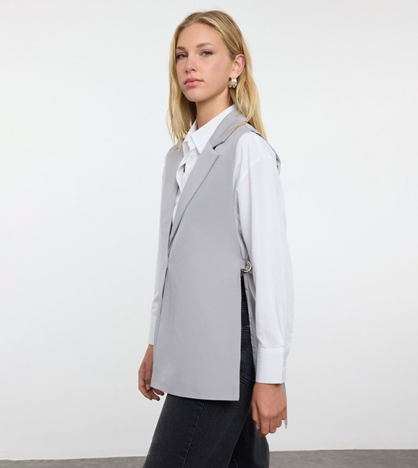 Trendyol Trendyol  - Grey Waistcoats