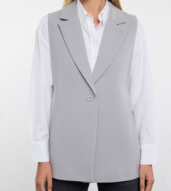 Trendyol Trendyol  - Grey Waistcoats