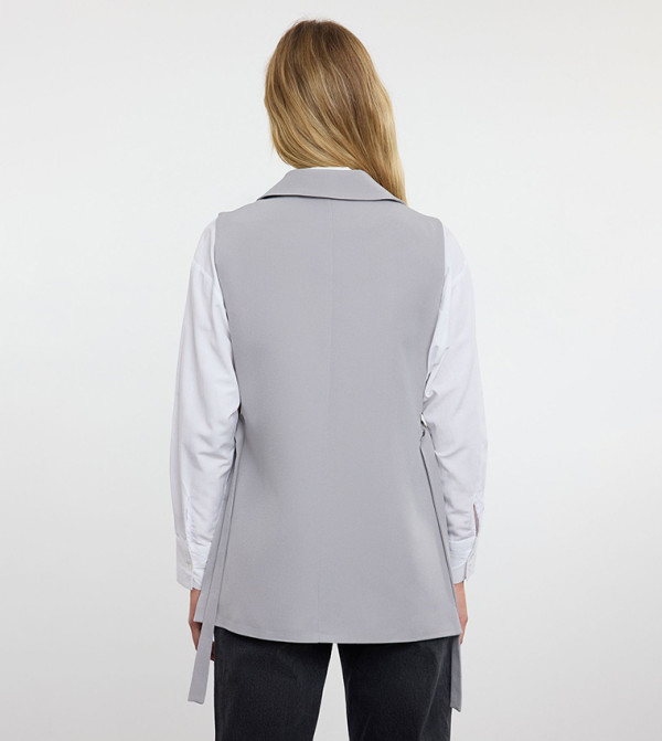 Trendyol Trendyol  - Grey Waistcoats