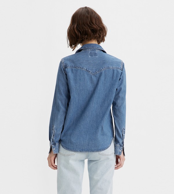 Levi's  Tops - Blue Shirts
