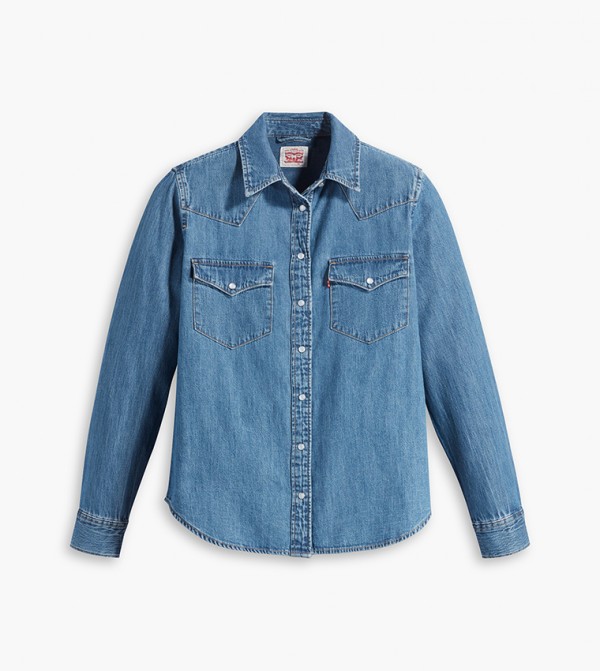 Levi's  Tops - Blue Shirts
