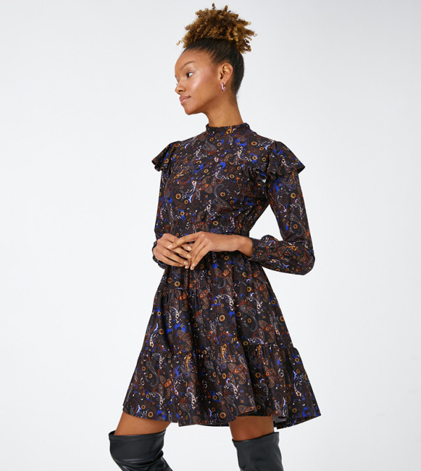 كوتون كوتون - أسود فساتين كاجوال