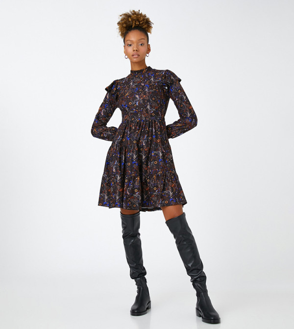 كوتون كوتون - أسود فساتين كاجوال