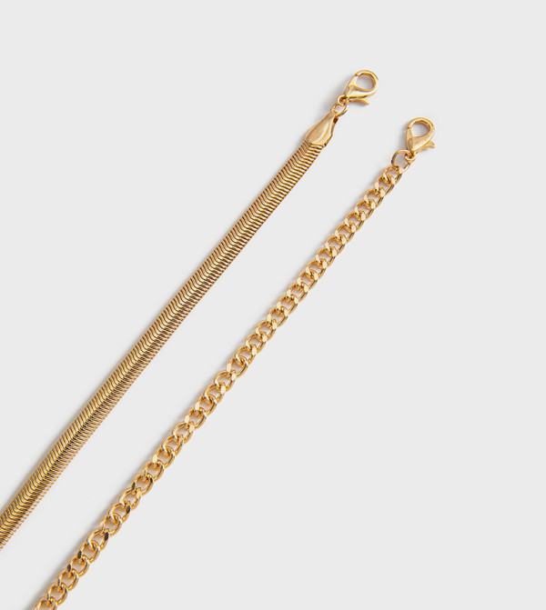 كوتون  مجوهرات - ذهبي أساور