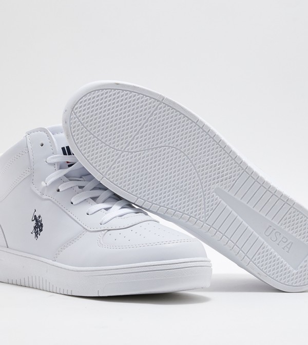 يو إس بولو اسن يو اس بولو اسن. - أبيض أحذية برقبة عالية 