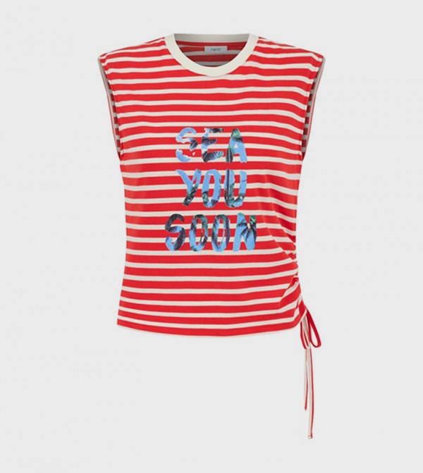 Twist - Outlet Twist - Outlet - Red Short Sleeve T-Shirts