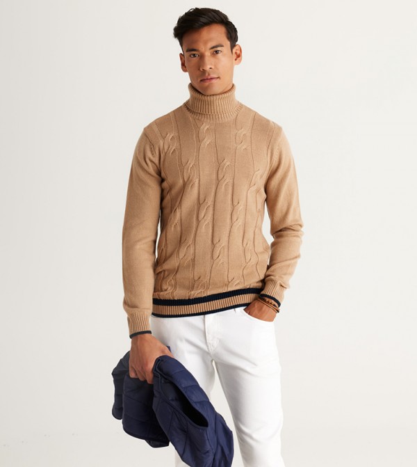 التن يلدز كلاسيكس  - بيج Sweater