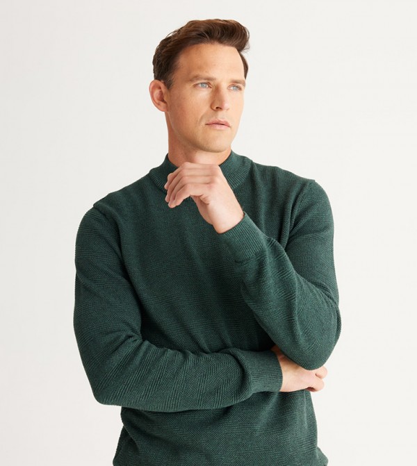 ALTINYILDIZ CLASSICS ALTINYILDIZ CLASSICS - Green Sweater
