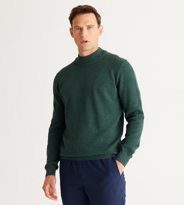 ALTINYILDIZ CLASSICS ALTINYILDIZ CLASSICS - Green Sweater
