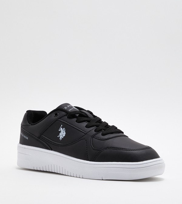 U.S. Polo Assn. U.S. POLO ASSN. - Black Low Top