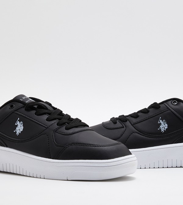U.S. Polo Assn. U.S. POLO ASSN. - Black Low Top