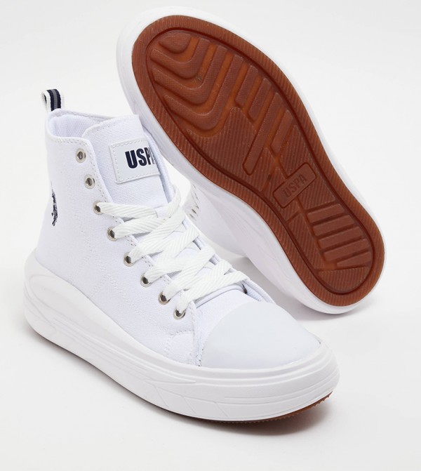 U.S. Polo Assn. U.S. POLO ASSN. - White High Top