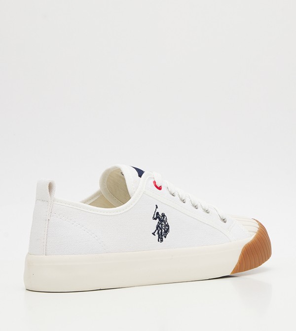 U.S. Polo Assn.  - White Low Top