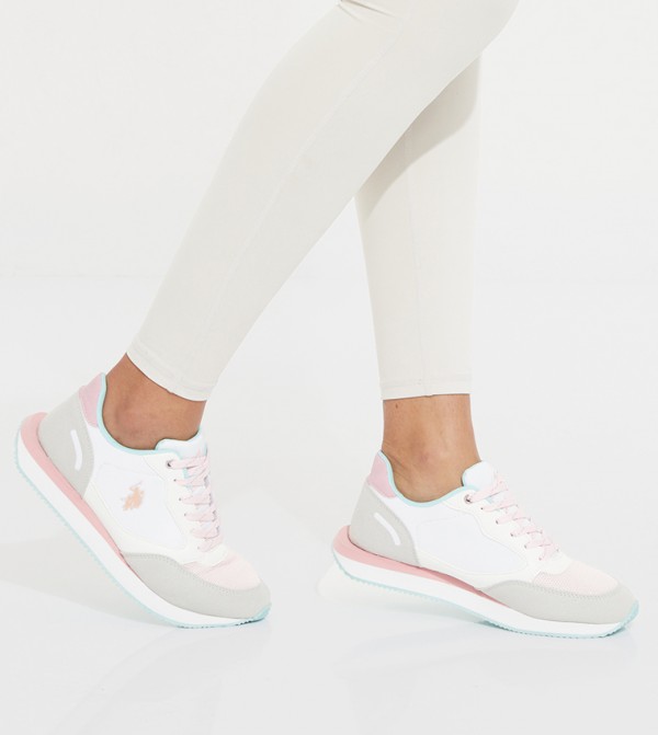 U.S. Polo Assn. U.S. POLO ASSN. - White Low Top