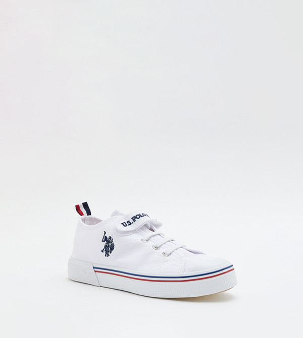 U.S. Polo Assn. U.S. POLO ASSN. - White Low Top