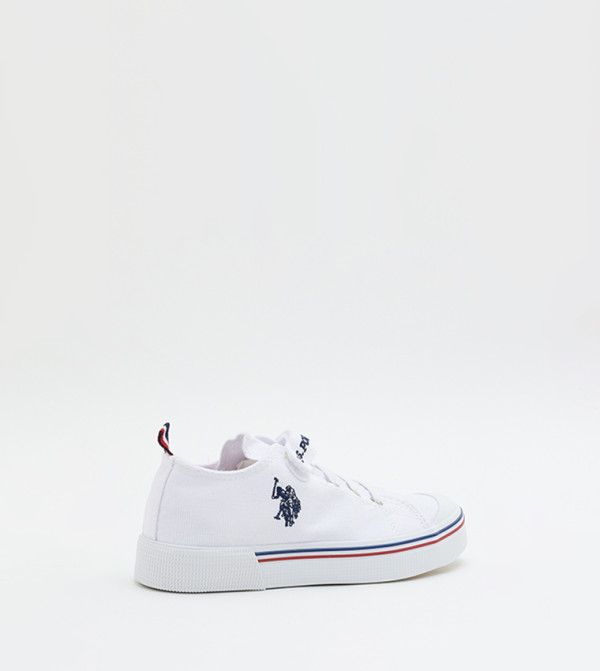 U.S. Polo Assn. U.S. POLO ASSN. - White Low Top