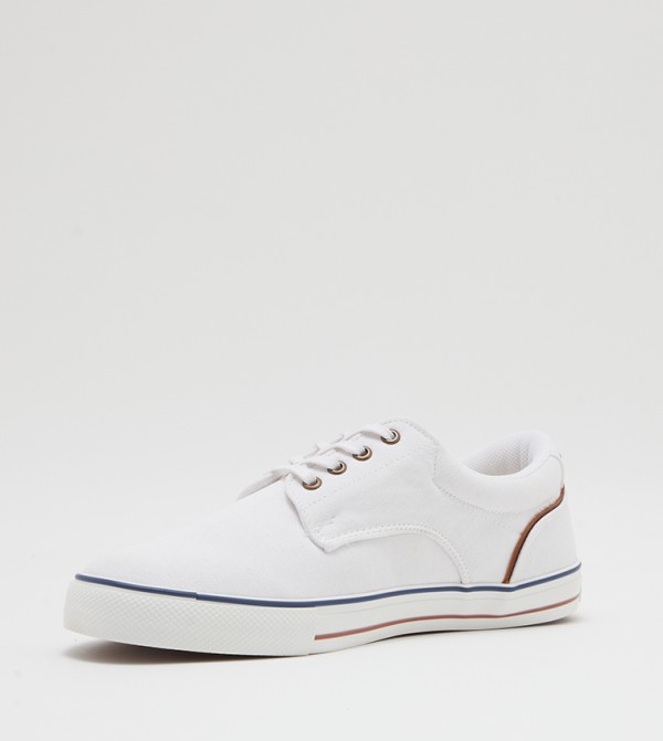 U.S. Polo Assn. U.S. POLO ASSN. - White Low Top