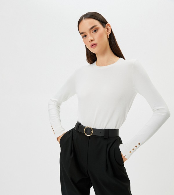 Koton Clothing - White Sweaters