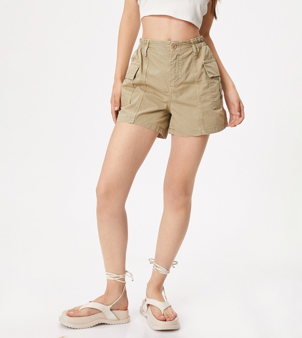 Koton - Outlet  - Khaki Casual Shorts