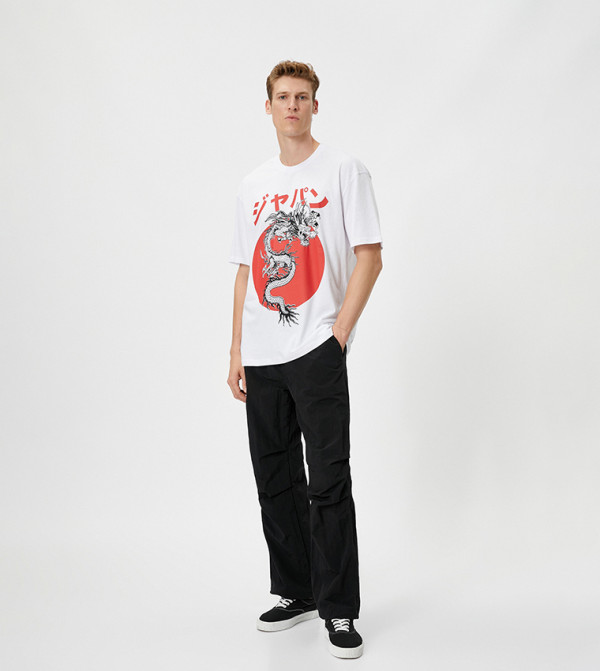 Koton Koton - White Casual T-Shirts