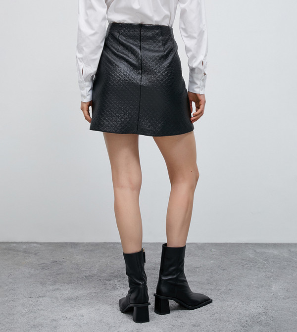 Koton  Mini Skirts - Black Mini Skirts