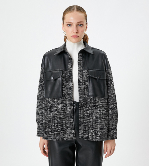 Koton  Casual Jackets - Black Casual Jackets